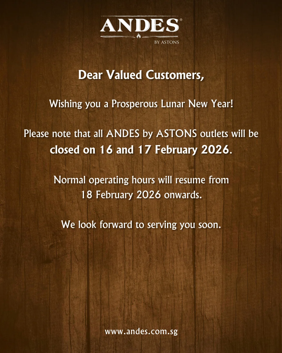 ANDES CNY - Notice IG